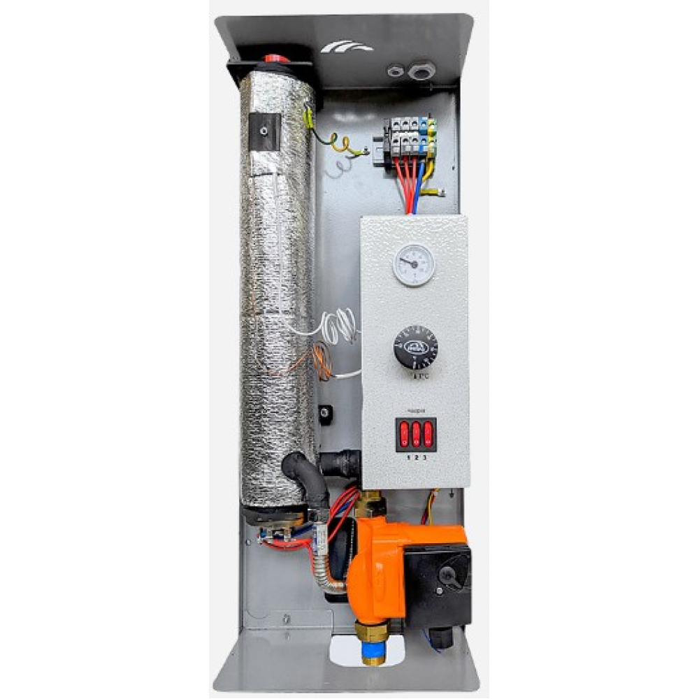 Котел электрический Dnipro Комфорт+ КЭО-4,5 220 механический с насосом IBO