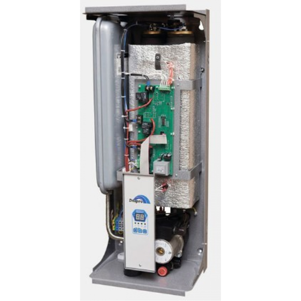 Котел электрический Dnipro MAX КЭО-18 380 цифровой с насосом IBO