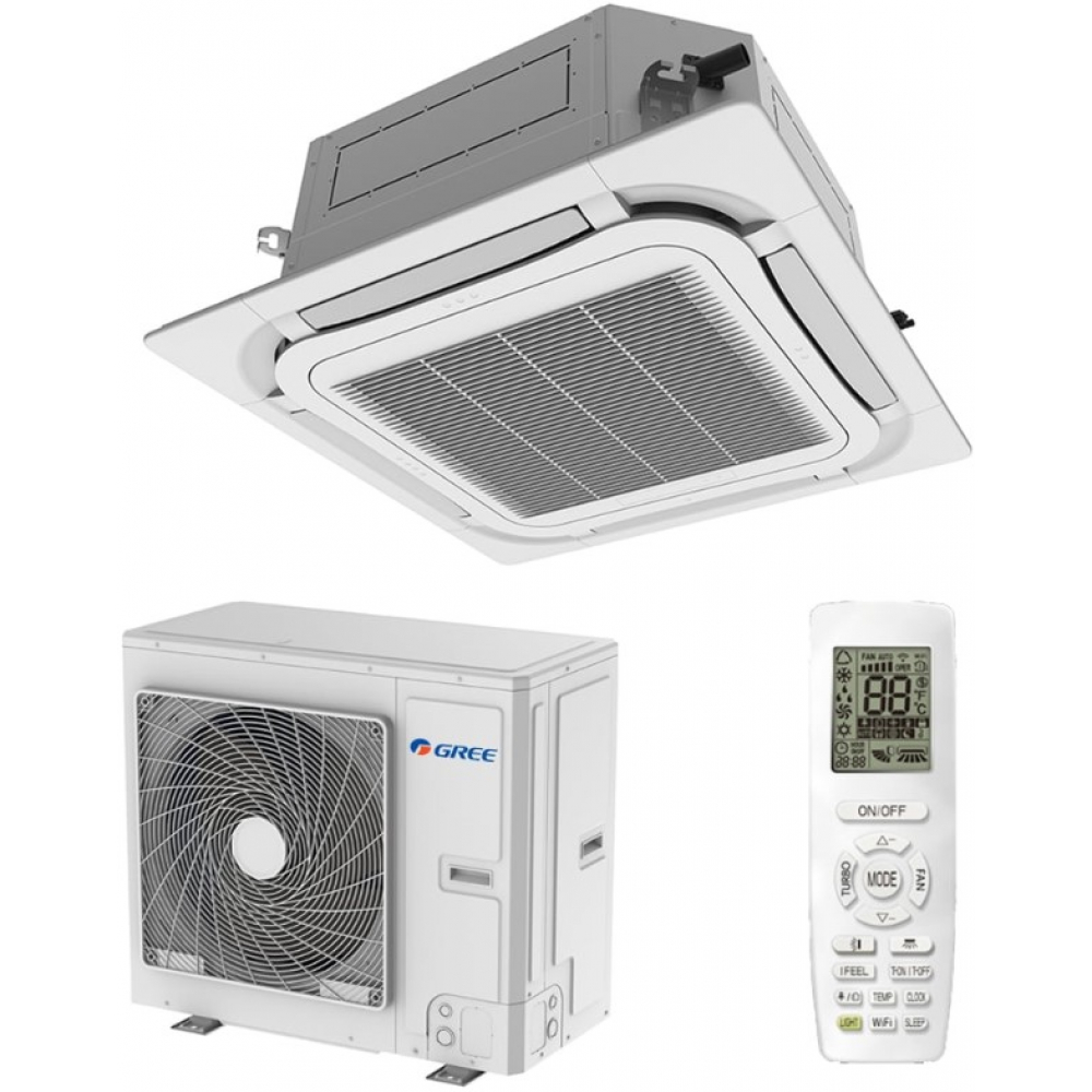 Кондиционер кассетный Gree GUD35T1/A1-S/GUD35W1/NhA-S U-Match
