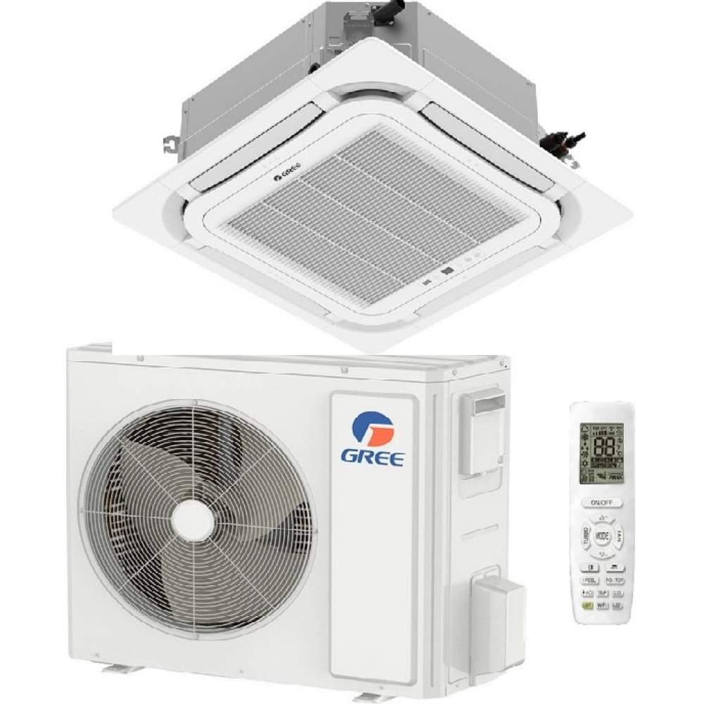 Кондиционер кассетный Gree GUD125T1/A-S/GUD125W1/NhA-X (LCLH) U-Match