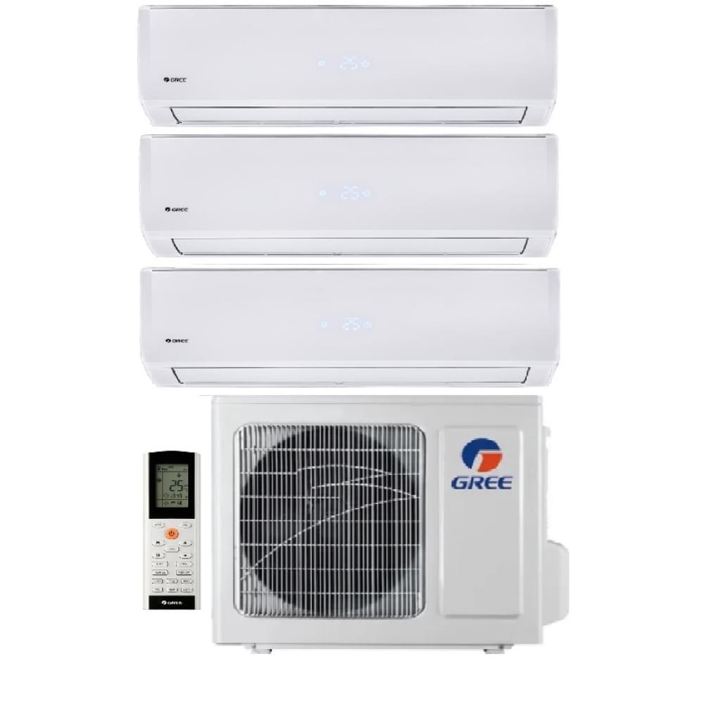 Мульти-сплит система Gree GWHD(21)NK6OO+GWH(07)QA-K6DNB6C/I*3 шт Smart R32