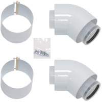 Protherm 45°, Ǿ 60/100 (2 шт.)