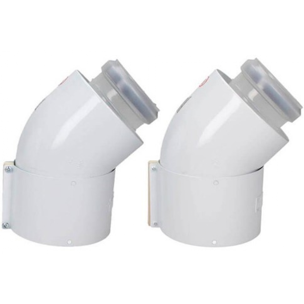 Отвод Protherm 45°, Ǿ 60/100 (2 шт.)