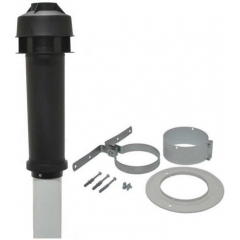 Protherm вертикального прохода сквозь крышу черный 80/125 (конденсат)