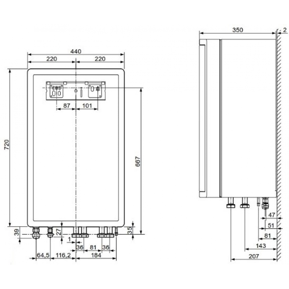 Тепловой насос Vaillant VWL 57/5 IS