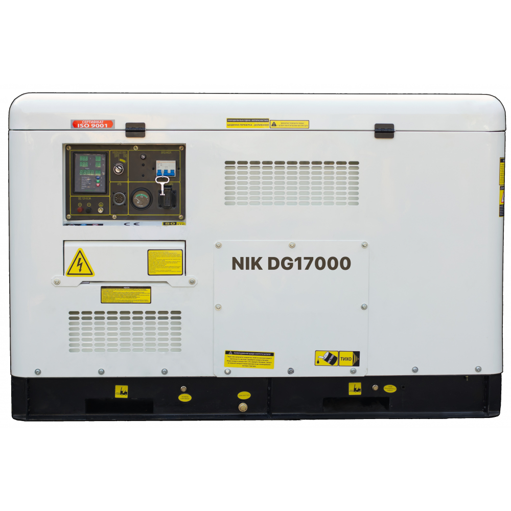 Дизельный генератор NiK DG17000 (12 кВт)