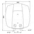 Бойлер накопичувальний електричний Bosch TR 2000 15 B (7736504746)