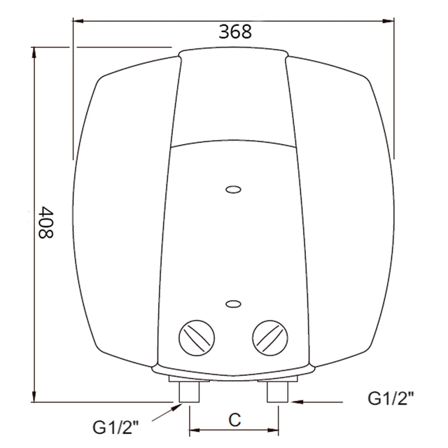 Бойлер накопичувальний електричний Bosch TR 2000 15 B (7736504746)