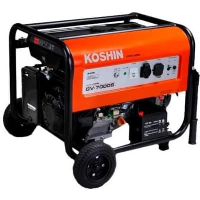 Бензиновый генератор 5.5 кВт однофазный Koshin GV-7000S