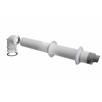 Комплект дымохода Italtherm O60/100 к котлам HABITAT K, KR