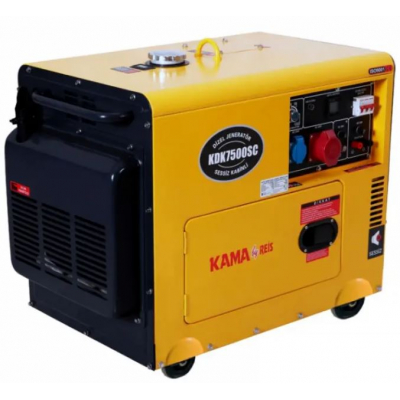 Дизельний генератор 5.5 кВт однофазний Reis Makina KDK7500SC