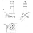 Дренажно-фекальний насос Grundfos Unilift APG.40.10.A1 (92611467)
