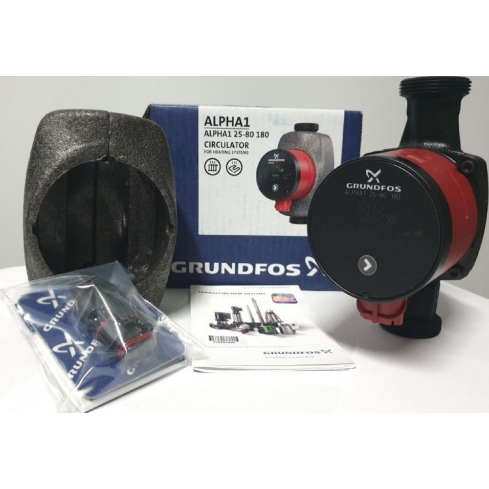 Циркуляционный насос Grundfos Alpha1 25-80 180 (99199577)