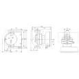 Циркуляційний насос Grundfos Magna1 25-120 180 (99221215)