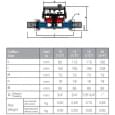 Лічильник для гарячої води B Meters GSD8-RFM MID R160 Ø1/2" ГВ (опція підключенням M-Bus)( 90°С L=110 мм) (8MA00C12CSCMVS)