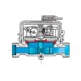 Счетчик для горячей воды B Meters с импульсным датчиком GSD8-R Ø3/4" ГВ 30°С-90°С Qn=4 м³/г (P8A0RC24CSDIVS)