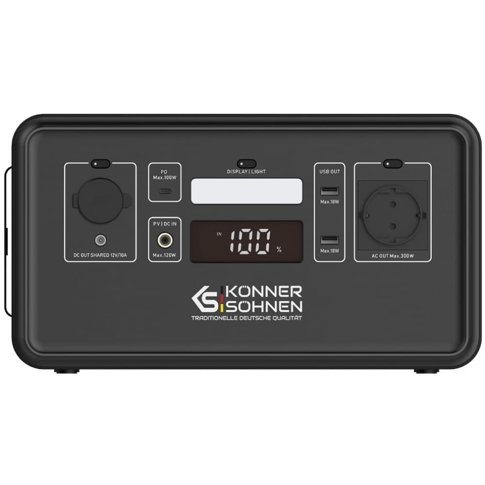 Портативная зарядная станция Könner&Söhnen KS 300PS new