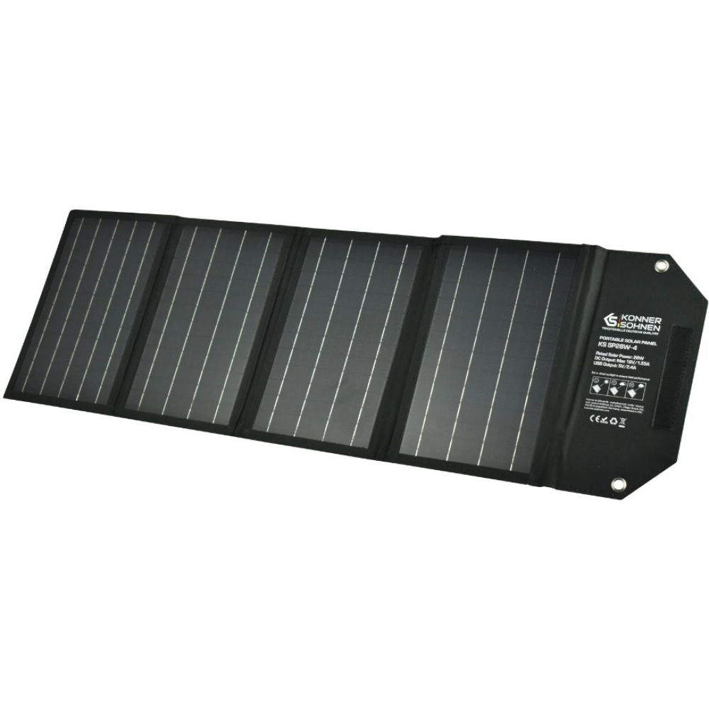 Солнечная панель Könner&Söhnen KS SP28W-4 28W