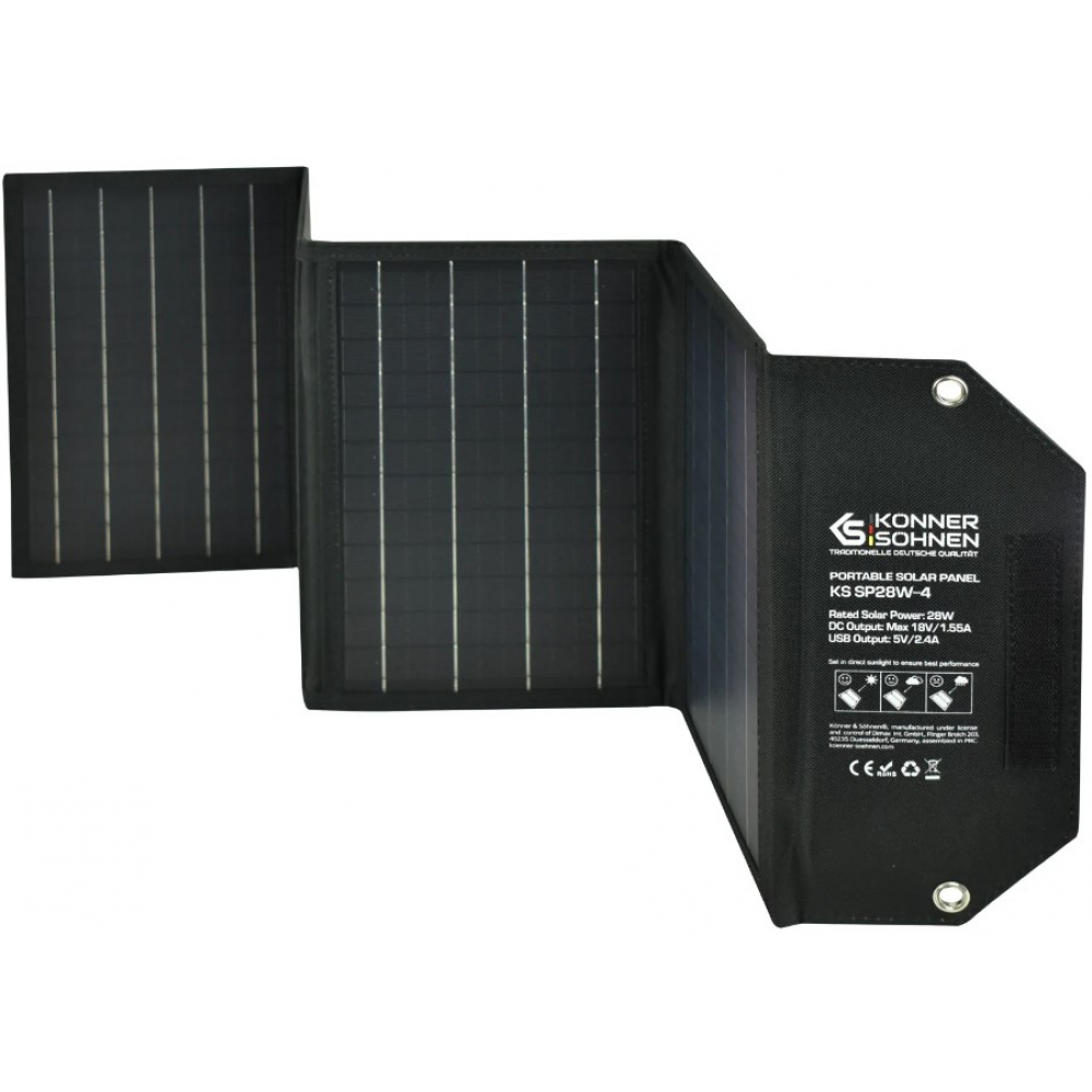 Солнечная панель Könner&Söhnen KS SP28W-4 28W