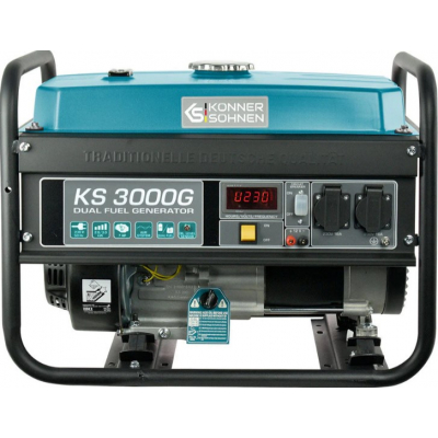 Комбинированный генератор 3 кВт однофазный Könner&amp;Söhnen KS 3000 G