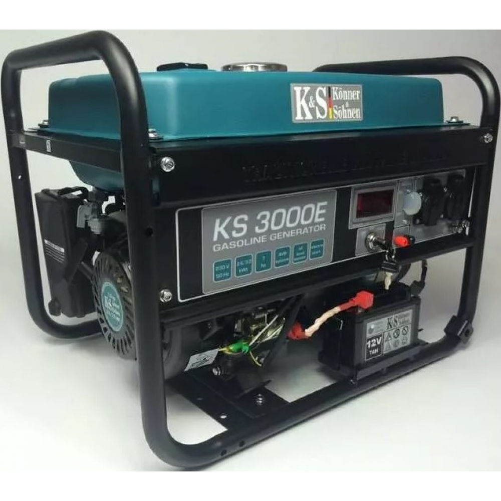 Бензиновый генератор Könner&Söhnen KS 3000E (3,0 кВт)