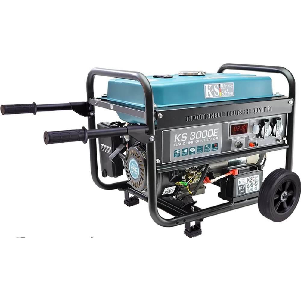 Бензиновый генератор Könner&Söhnen KS 3000E (3,0 кВт)