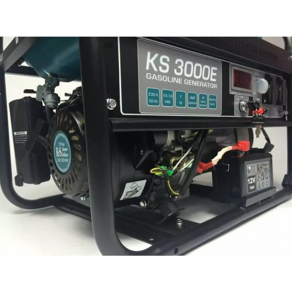 Бензиновый генератор Könner&Söhnen KS 3000E (3,0 кВт)