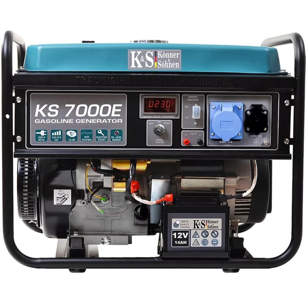 Бензиновый генератор Könner&Söhnen KS 7000E