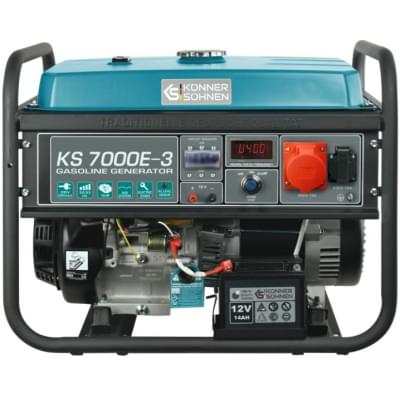 Бензиновый генератор Könner&amp;Söhnen KS 7000E-3 (5,5 кВт,3 фазы)
