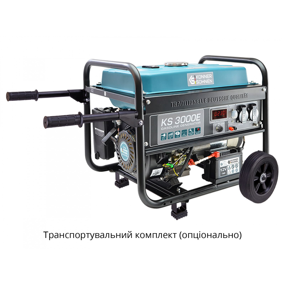 Бензиновий генератор Könner&Söhnen KS 2900 (2,9 кВт)