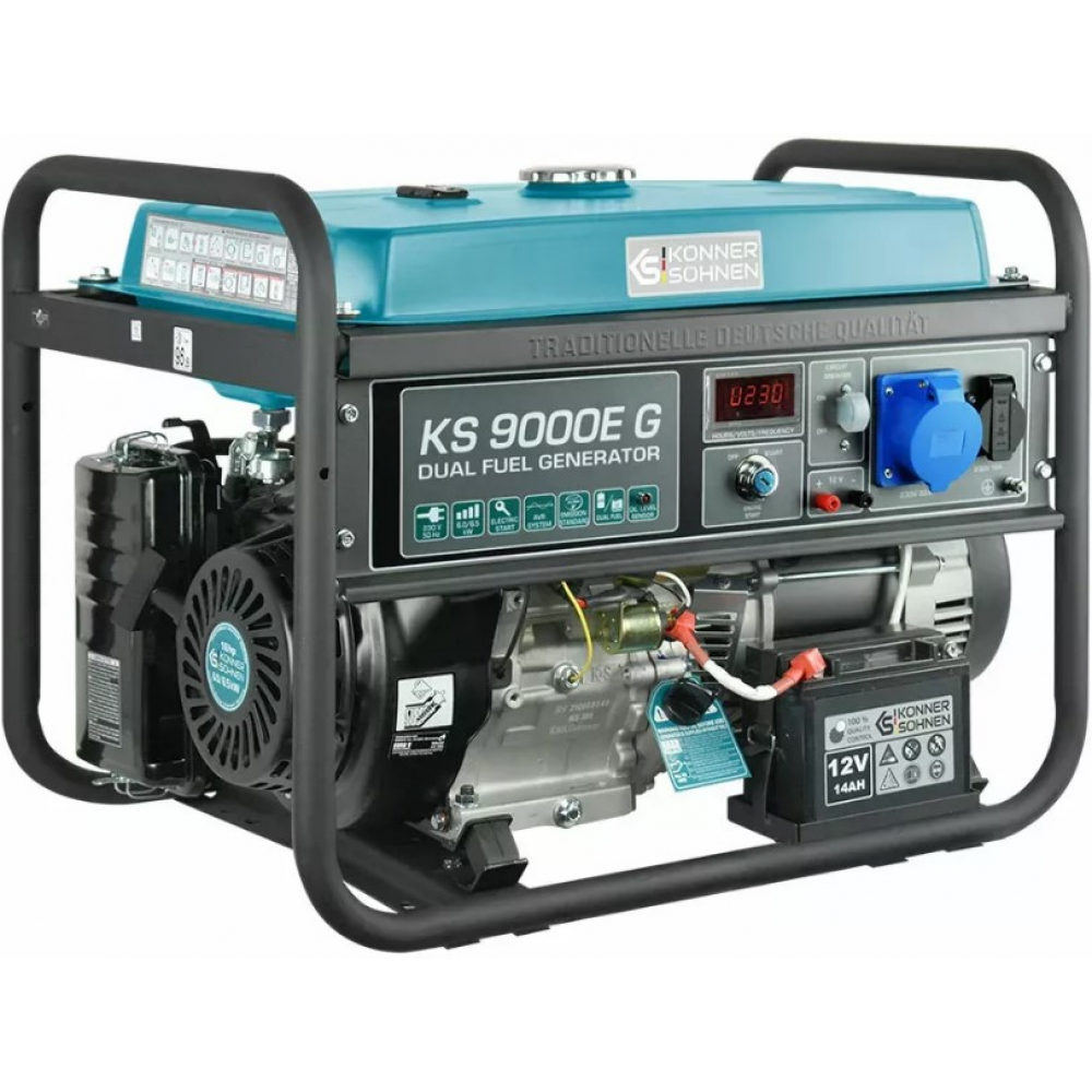 Комбинированный генератор Könner&Söhnen KS 9000E G (6,5 кВт)