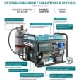 Комбінований генератор Könner&amp;Söhnen KS 9000E G (6,5 кВт)