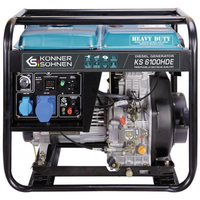 Дизельний генератор Könner&amp;Söhnen KS 6100HDE (5 кВт)