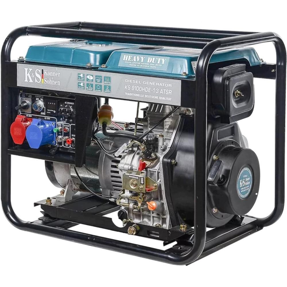 Дизельний генератор Könner&Söhnen KS 8100HDE-1/3 ATSR