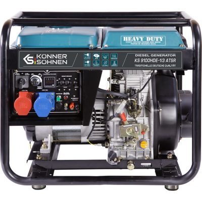 Дизельный генератор Könner&amp;Söhnen KS 9100HDE-1/3 ATSR (7,5 кВт)