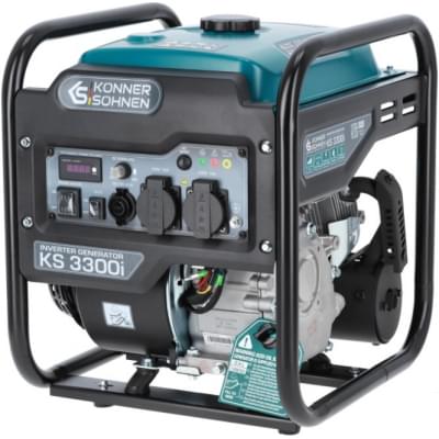 Инверторный бензиновый генератор Könner&amp;Söhnen KS 3300i (3 кВт)