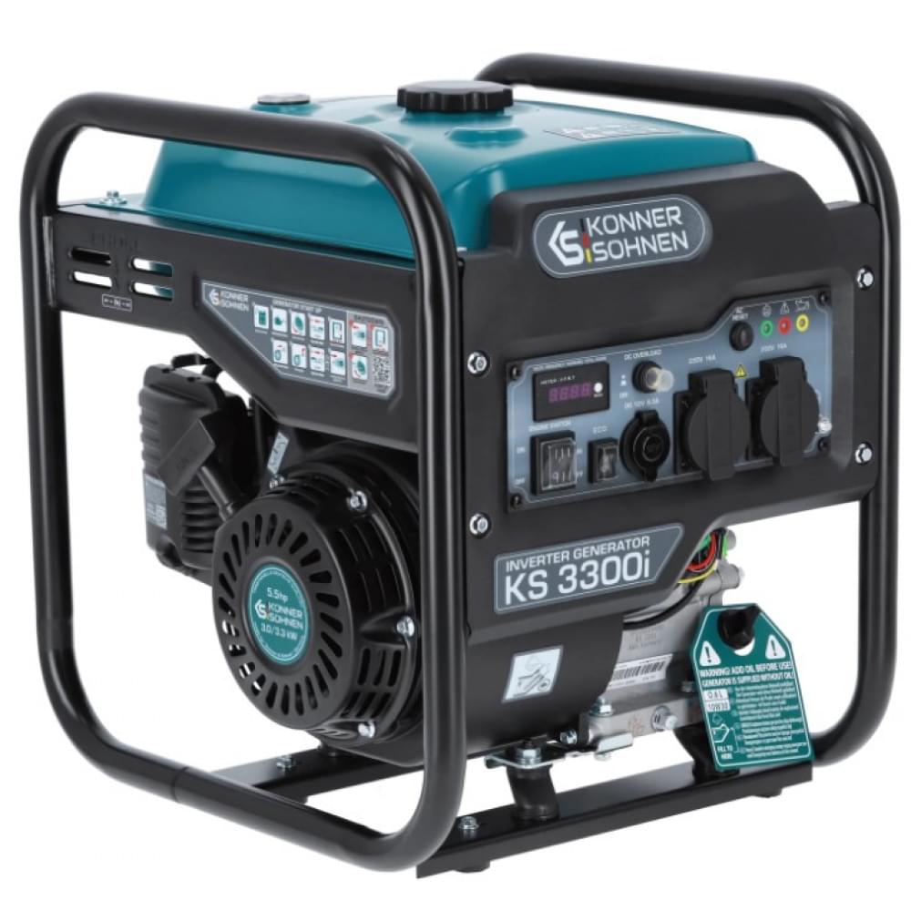 Инверторный бензиновый генератор Könner&Söhnen KS 3300i