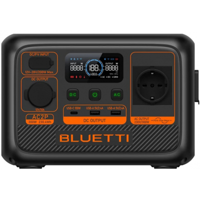 Портативна зарядна станція Bluetti AC2P 300W 230,4Wh