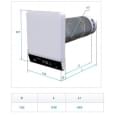 Приточно-вытяжная установка Vents Breezy 160-Е L055
