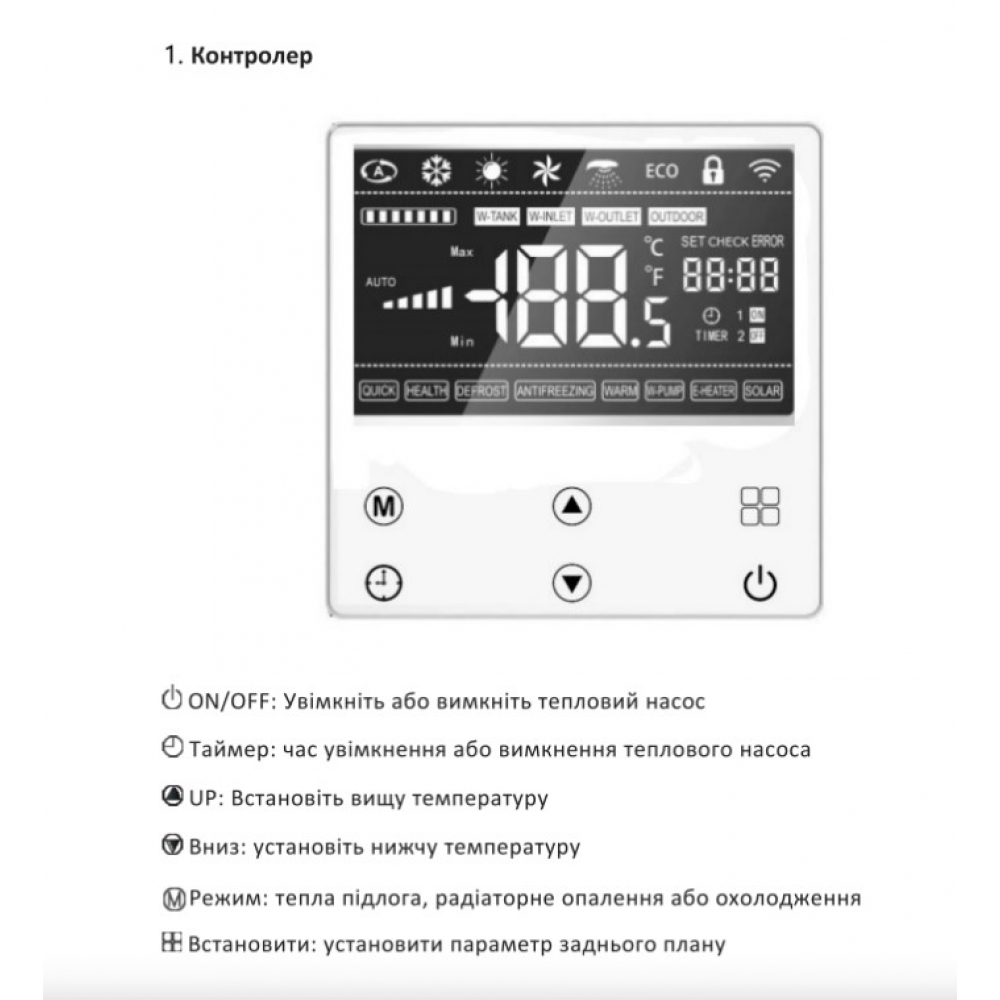 Тепловой насос Altek Split inverter 18TA1S