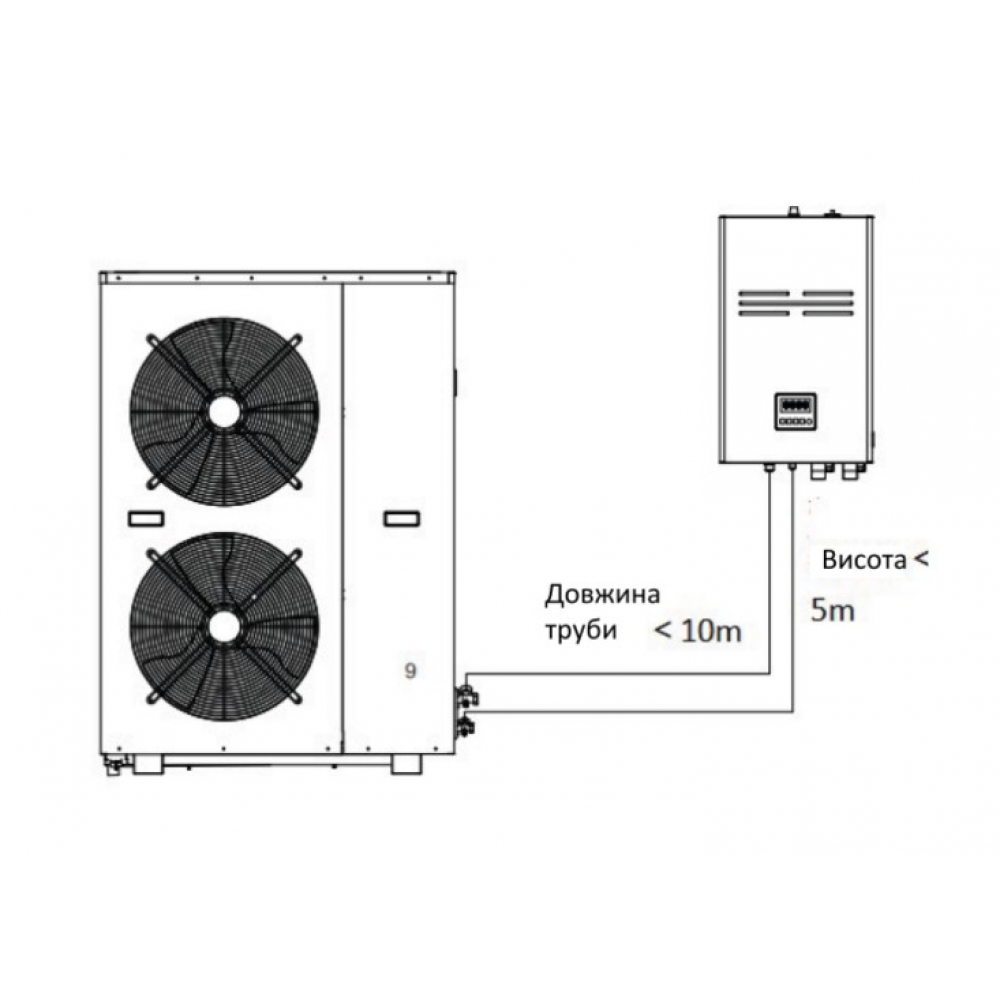Тепловой насос Altek Split inverter 18TA1S