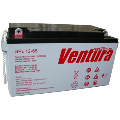 Аккумулятор Ventura GPL 12-65 12V 65Ah