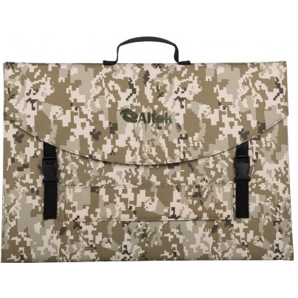 Портативная зарядная станция Altek AL 600 PowerEdge 600W 537,6Wh + солнечная панель ALT-120 милитари