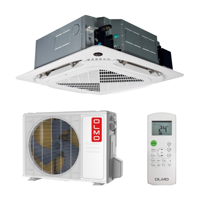 Кондиціонер касетний Olmo OSH-IT36HRK4/OSH-IOU36HRK4+IN-NP