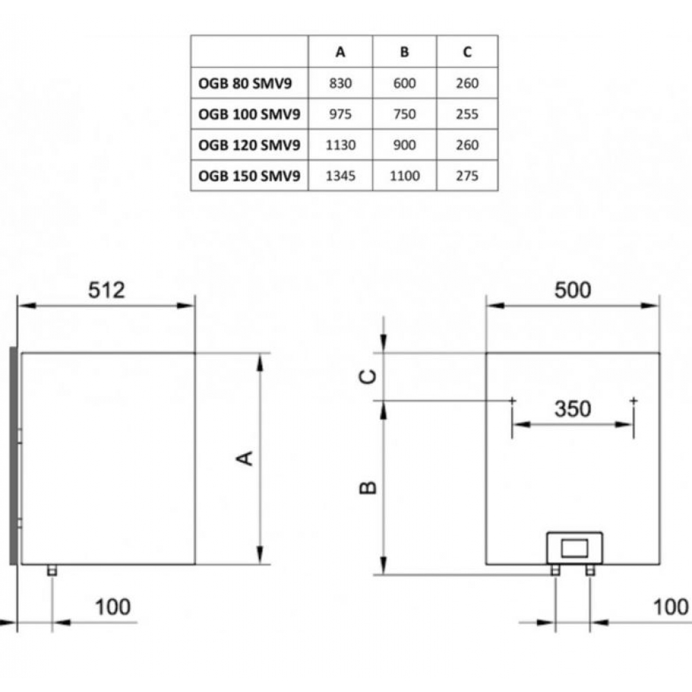 Бойлер Gorenje OGB 80 SMV9