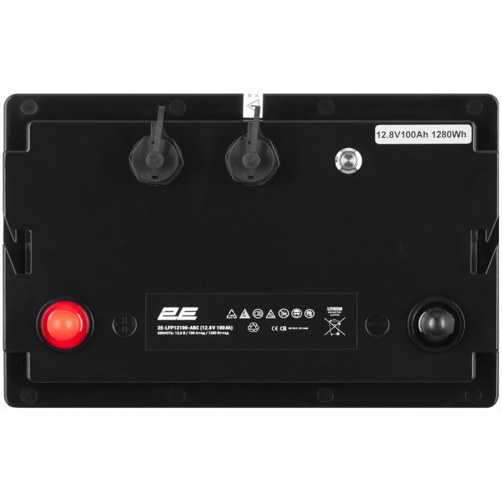 Аккумулятор литий-железо-фосфатный(LiFePo4) 2E LFP12100 ABC 4S LiFePo4 12V 100Ah (2E-LFP12100-ABC)