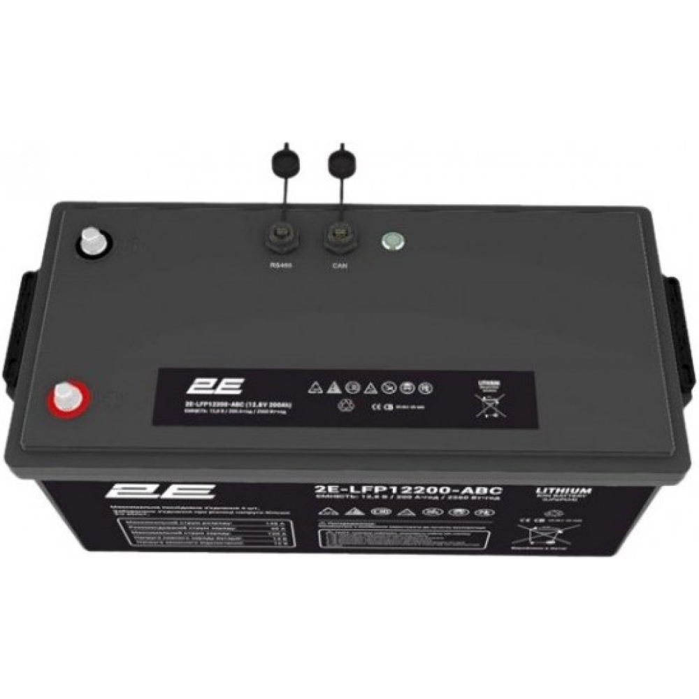 Аккумулятор литий-железо-фосфатный(LiFePo4) 2E LFP12200 ABC 4S LiFePo4 12V 200Ah (2E-LFP12200-ABC)