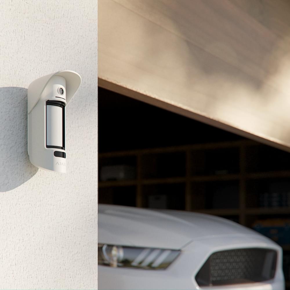 Датчик движения Ajax MotionCam Outdoor PhOD Jeweller White