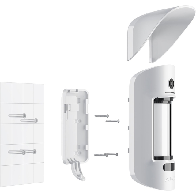 Датчик руху Ajax MotionCam Outdoor PhOD Jeweller White (000027961)