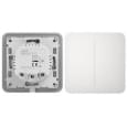 Розумний вимикач Ajax LightSwitch 2-gang White (ALS2W)